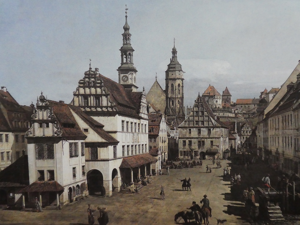 Der Marktplatz zu Pirna